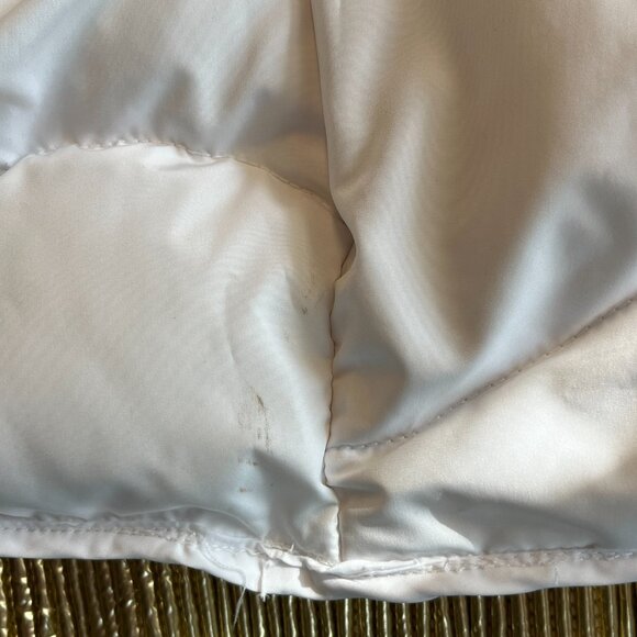 Calvin Klein Gold Metallic Jacket with Detachable Hood - Picture 8 of 11